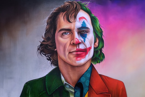 Joaquin Phoenix Joker Transformation Wallpaper