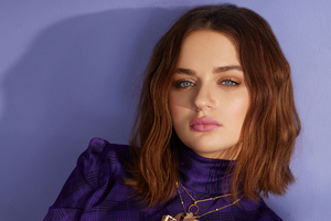 Joey King Glamour Mexico 2021 Wallpaper