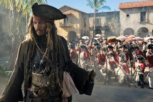 Johnny Depp Pirates Of The Caribbean Dead Men Tell No Tales Wallpaper