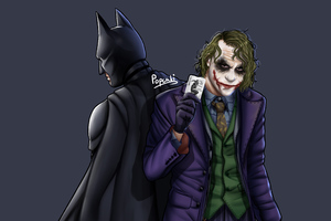 Joker Batman Art 5k