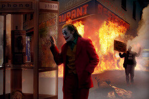 Joker Burn The City