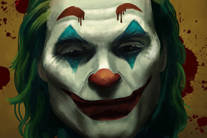 Joker Closeup Sketch Artwork