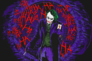 Joker Clown Prince Legacy Heath Ledger (2560x1024) Resolution Wallpaper