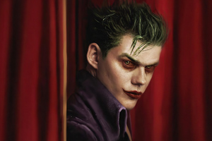 Joker Cosplay Style 4k Wallpaper