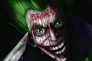 Joker Damaged Art