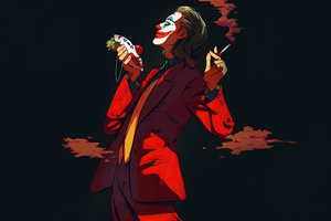 Joker Dance Of Despair Harmony Wallpaper