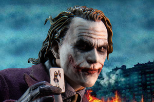 Joker Digital Art 4k