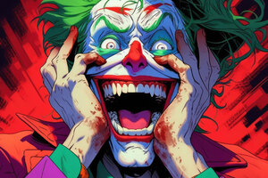 Joker Evil Smile Artwork