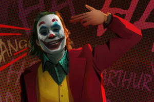 Joker Grin (2560x1440) Resolution Wallpaper