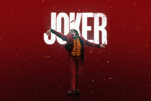 Joker Hands Up 4k Wallpaper