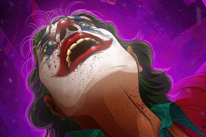 Joker Haunting Laughter (1400x900) Resolution Wallpaper