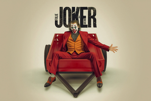 Joker Icon Of Power Wallpaper