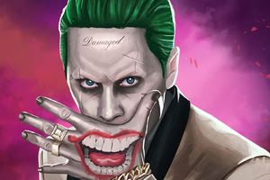 Joker Jared Leto Art