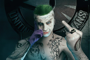 Joker Jared Leto Damaged 4k