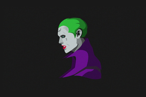 Joker Minimal 5k Wallpaper