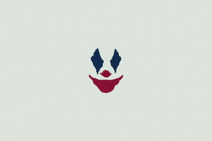 Joker Minimal Light (2048x1152) Resolution Wallpaper