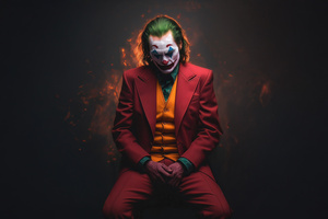 Joker On The Edge (2560x1700) Resolution Wallpaper