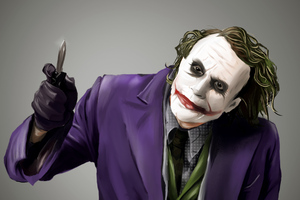 Joker Paint Art