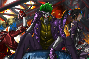 Joker Punchline Harley Quinn 4k Wallpaper