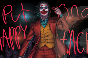 Joker Put Happy Face