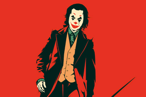 Joker Red 4k