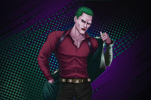 Joker Rises In Suicide Squad (2048x1152) Resolution Wallpaper