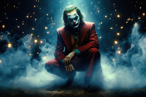 Joker Sitting Alone (2560x1440) Resolution Wallpaper