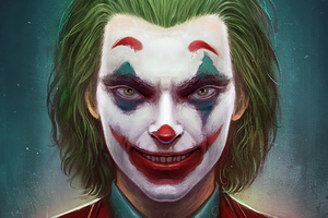 Joker Sketch Color Art