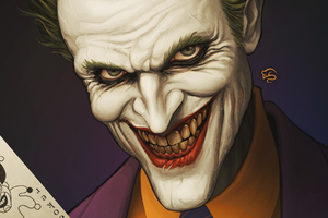 Joker Smile Art