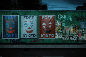 Joker Street (1920x1200) Resolution Wallpaper