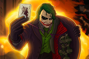 Joker The Dark Knight Art