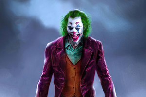 Joker Walk With Smile