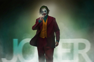 Joker Walking Art