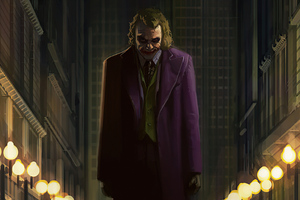 Joker With Gun Poster 4k