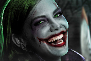 Joker X Girl Cosplay 4k
