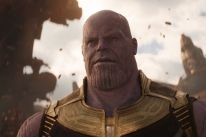 Josh Brolin As Thanos In Avengers Infinity War 2018
