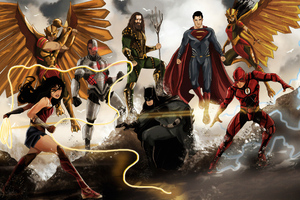 Justice League Art 4k New