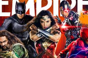Justice League Empire Magazine Cover