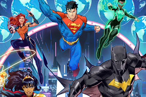 Justice League Heroes Comic Book Art 4k