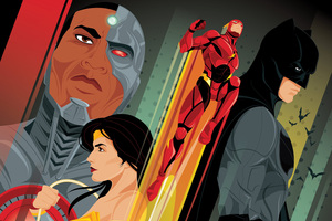 Justice League Imax Poster