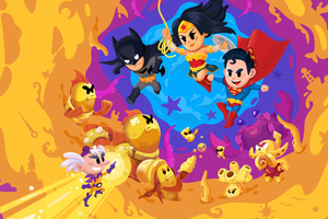 Justice League Luminous Legacy (1366x768) Resolution Wallpaper