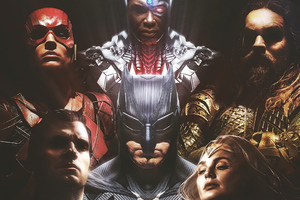 Justice League Snyder Cut Poster 4k Wallpaper