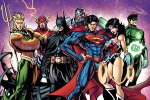 Justice League Superheroes Artwork 8k Wallpaper