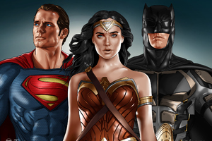 Justice League Superman Wonder Woman Batman