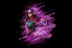 Kamala Khan In The Marvels (2932x2932) Resolution Wallpaper