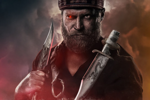 Kano In Mortal Kombat 2 Movie (2048x2048) Resolution Wallpaper