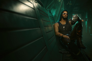 Keanu Reeves Cyberpunk 2077 5k (1152x864) Resolution Wallpaper
