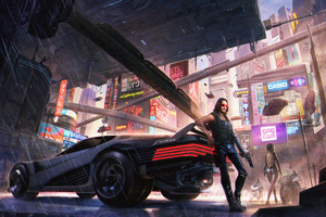 Keanu Reeves In Cyberpunk 2077 4k