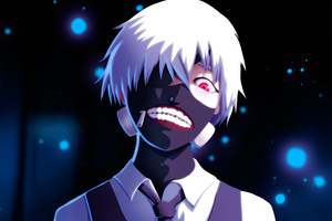 Ken Kaneki Tokyo Ghoul 4k Art (1152x864) Resolution Wallpaper