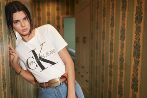 Kendall Jenner Calvin Klein 5k Wallpaper